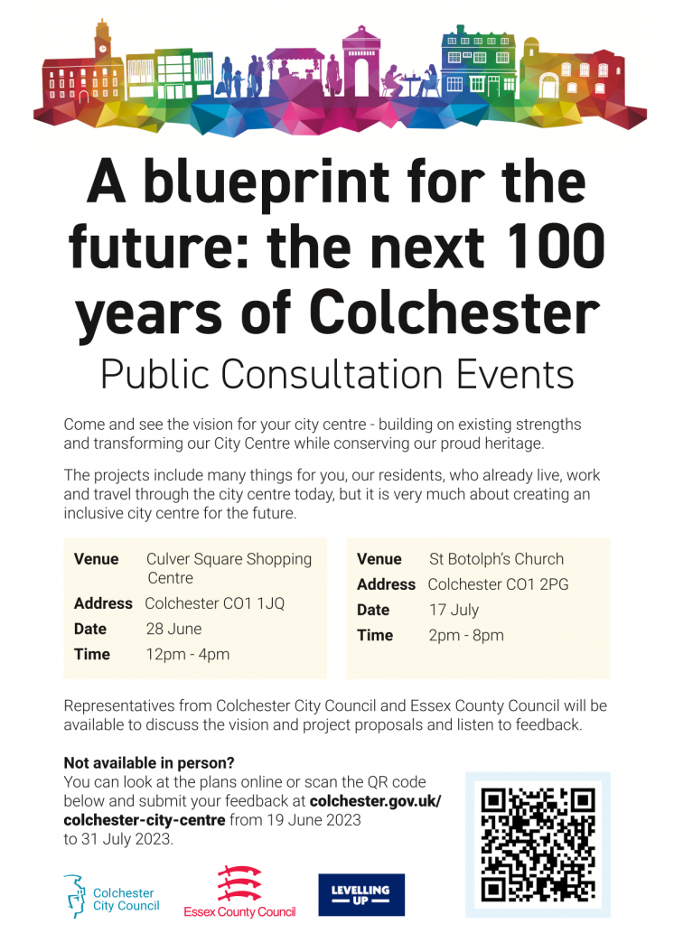 City Centre Consultation Poster 19 June to 31 July 2023 1