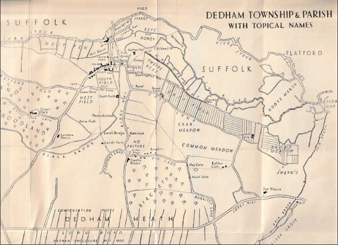 Maps of Dedham » Dedham Parish Council