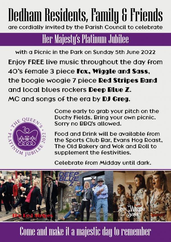 Dedham Parish Council Invite